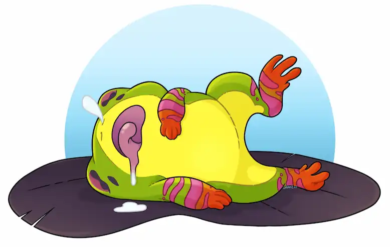 Frog on Lily Pad